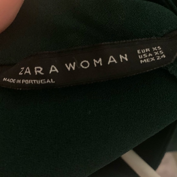 Zara Dark Green Women’s Dress - Picture 3 of 3